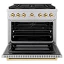 Autograph Edition 36 in. 5.2 cu. ft. Paramount Dual Fuel Range with 6 Burner DuoPro™ Cooktop and Electric Convection Oven view 17