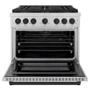 Autograph Edition 36 in. 5.2 cu. ft. Paramount Dual Fuel Range with 6 Burner DuoPro™ Cooktop and Electric Convection Oven view 17