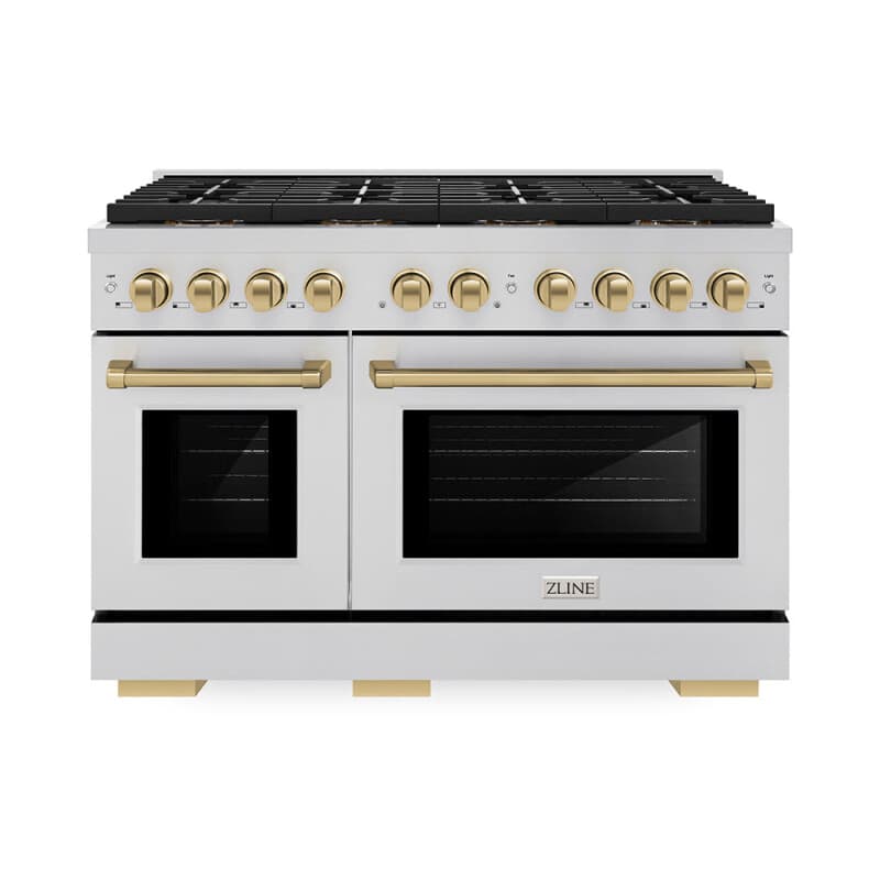 Autograph Edition 48 in. 6.7 cu. ft. Paramount Dual Fuel Range with 8 Burner DuoPro™ Cooktop and Dual Ovens