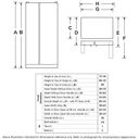 25.3 Cu. Ft. Side-by-Side Refrigerator view 18