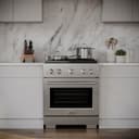 ZLINE 30 in. 4.2 cu. ft. Paramount Gas Range with 4 Burner DuoPro™ Cooktop and Convection Gas Oven in Stainless Steel (PSGR30) view 21