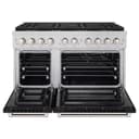 48 in. 6.7 cu. ft. Paramount Gas Range with 8 Burner DuoPro™ Cooktop and Dual Ovens with Black Matte Doors view 17