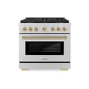 Autograph Edition 36 in. 5.2 cu. ft. Paramount Gas Range with 6 Burner DuoPro™ Cooktop and Convection Gas Oven view 1