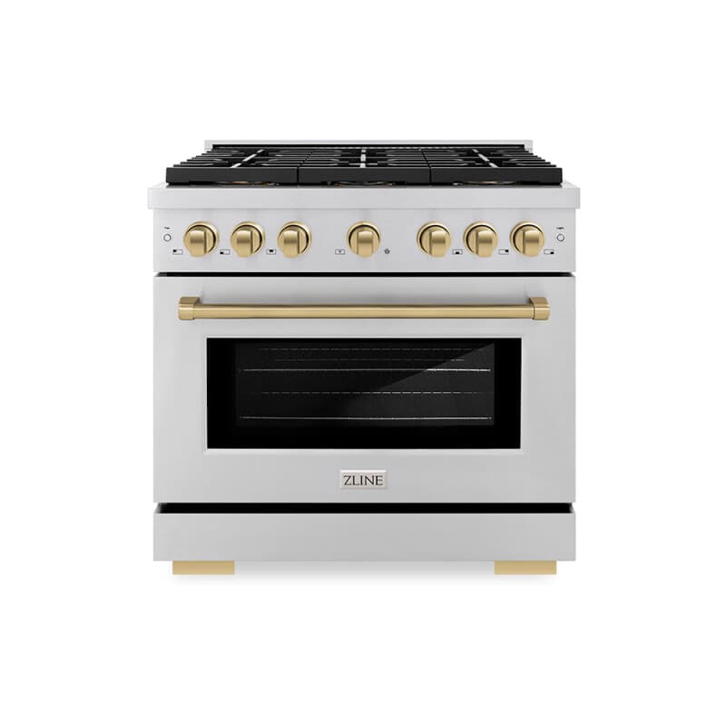 Autograph Edition 36 in. 5.2 cu. ft. Paramount Gas Range with 6 Burner DuoPro™ Cooktop and Convection Gas Oven