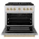 Autograph Edition 36 in. 5.2 cu. ft. Paramount Gas Range with 6 Burner DuoPro™ Cooktop and Convection Gas Oven view 17