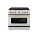 Autograph Edition 36 in. 5.2 cu. ft. Paramount Gas Range with 6 Burner DuoPro™ Cooktop and Convection Gas Oven view 1