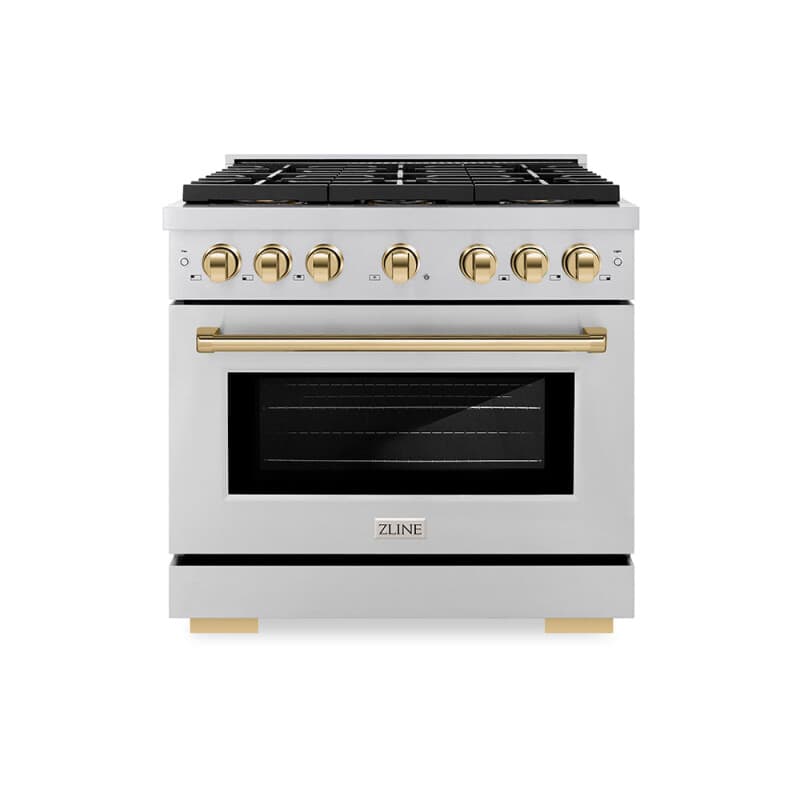 Autograph Edition 36 in. 5.2 cu. ft. Paramount Gas Range with 6 Burner DuoPro™ Cooktop and Convection Gas Oven