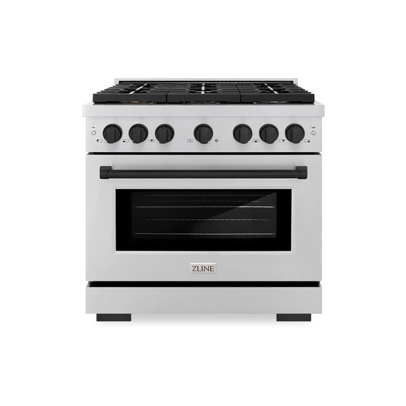 Autograph Edition 36 in. 5.2 cu. ft. Paramount Gas Range with 6 Burner DuoPro™ Cooktop and Convection Gas Oven