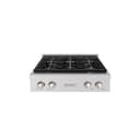 ZLINE 30 in. Paramount Gas Rangetop with 4 Burner DuoPro™ Cooktop in Stainless Steel (PSRT30) view 1