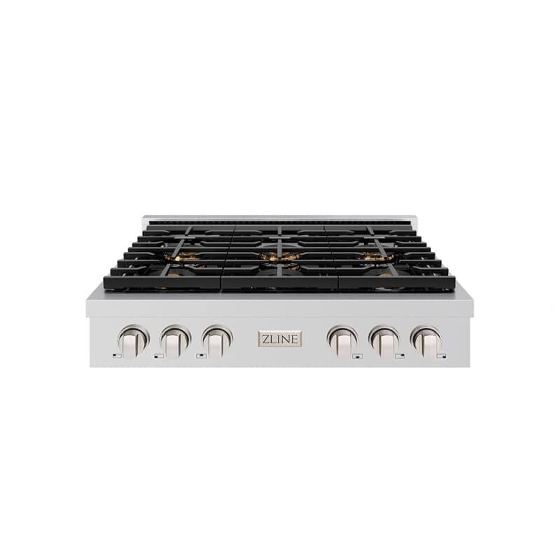 36 in. Paramount Gas Rangetop with 6 Burner DuoPro™ Cooktop