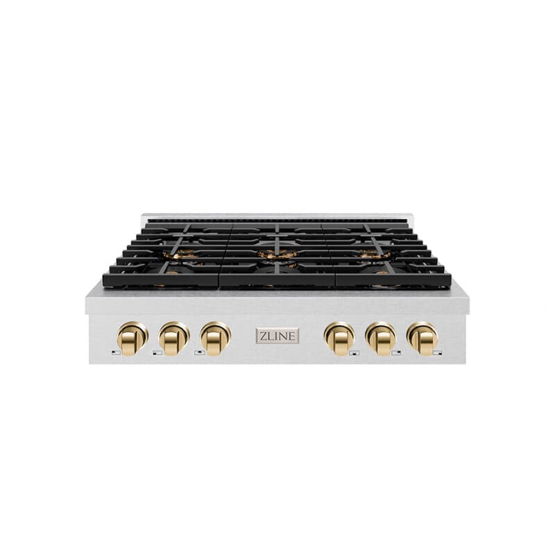 Autograph Edition 36 in. Paramount Gas Rangetop with 6 Burner DuoPro™ Cooktop