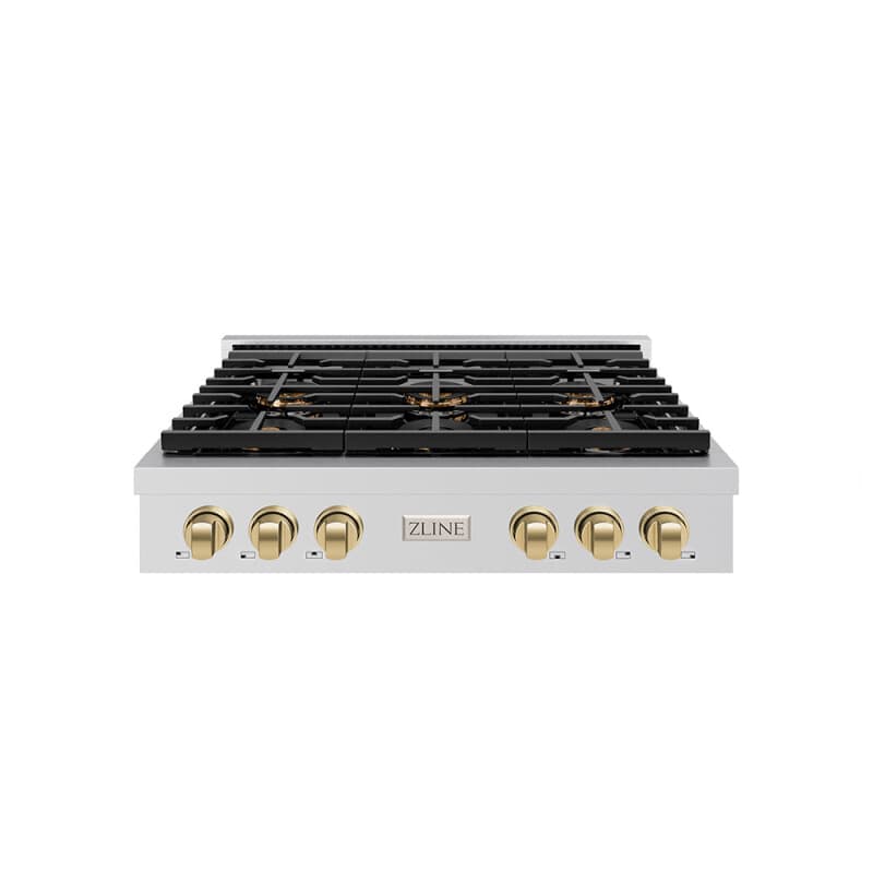 Autograph Edition 36 in. Paramount Gas Rangetop with 6 Burner DuoPro™ Cooktop
