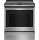 Ge Profile™ 30" Smart Slide-in Electric Convection Fingerprint Resistant Range With No Preheat Air Fry view 1