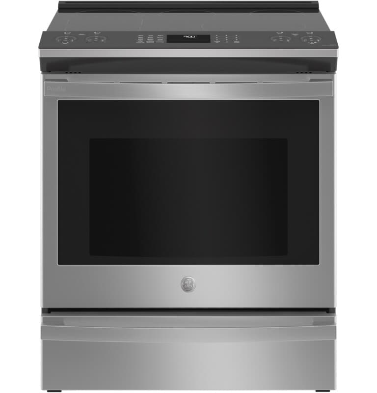 30" Smart Slide-In Electric Convection Fingerprint Resistant Range with No Preheat Air Fry