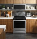 Ge Profile™ 30" Smart Slide-in Electric Convection Fingerprint Resistant Range With No Preheat Air Fry view 21