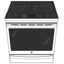 Ge Profile™ 30" Smart Slide-in Electric Convection Fingerprint Resistant Range With No Preheat Air Fry view 5