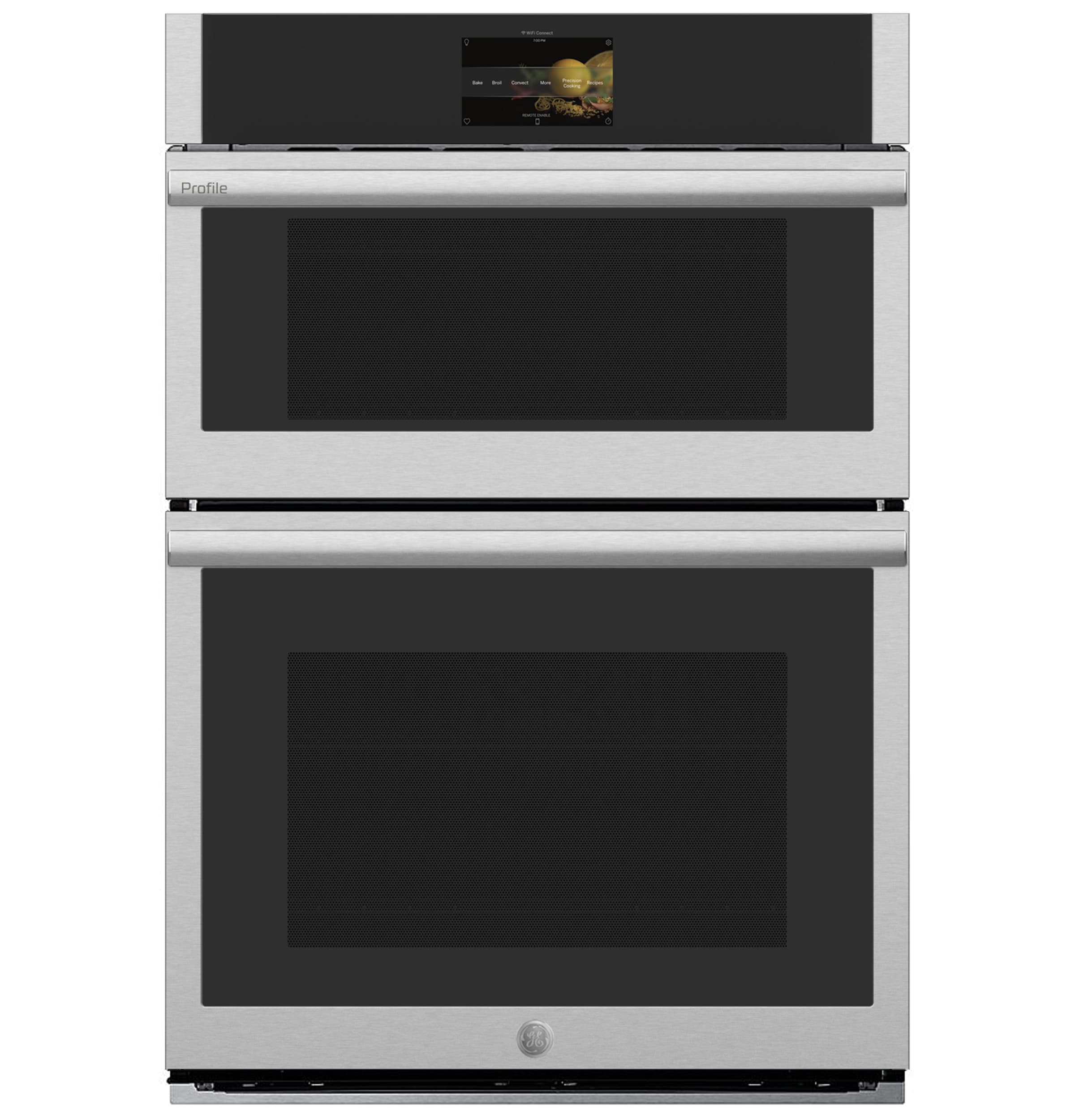 GE Profile 30 in. Combination Double Wall Oven with Convection, Air Fry, Steam, Sous Vide, and Advantium Technology