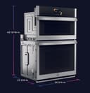 30 in. Combination Double Wall Oven with Convection, Air Fry, Steam, Sous Vide, and Advantium Technology view 7