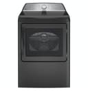 Ge Profile™ Energy Star® 7.4 Cu. Ft. Capacity Aluminized Alloy Drum Electric Dryer With Sanitize Cycle And Sensor Dry view 1