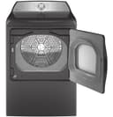 Ge Profile™ Energy Star® 7.4 Cu. Ft. Capacity Aluminized Alloy Drum Electric Dryer With Sanitize Cycle And Sensor Dry view 19