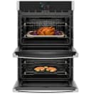 30" Smart Built-In Convection Double Wall Oven with No Preheat Air Fry and Precision Cooking view 4
