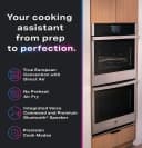 30" Smart Built-In Convection Double Wall Oven with No Preheat Air Fry and Precision Cooking view 9