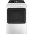 Ge Profile™ Energy Star® 7.4 Cu. Ft. Capacity Smart Aluminized Alloy Drum Gas Dryer With Sanitize Cycle And Sensor Dry view 1