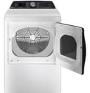 Ge Profile™ Energy Star® 7.4 Cu. Ft. Capacity Smart Aluminized Alloy Drum Gas Dryer With Sanitize Cycle And Sensor Dry view 10