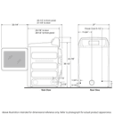 7.3 cu. ft. Capacity Smart Electric Dryer with Fabric Refresh view 12