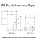 Harmony 7.3 Cu. Ft. Stainless Steel Capacity Gas Steam Dryer view 4