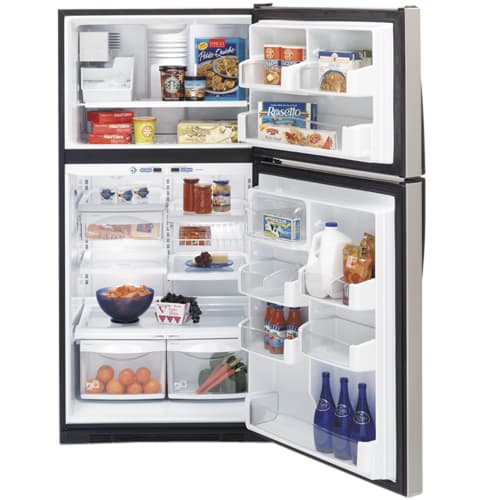 21.7 Cu. Ft. Stainless Top-Freezer Refrigerator with Internal Dispenser