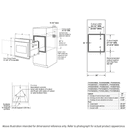 30" Smart Built-In Convection Single Wall Oven with Left-Hand Side-Swing Doors view 14