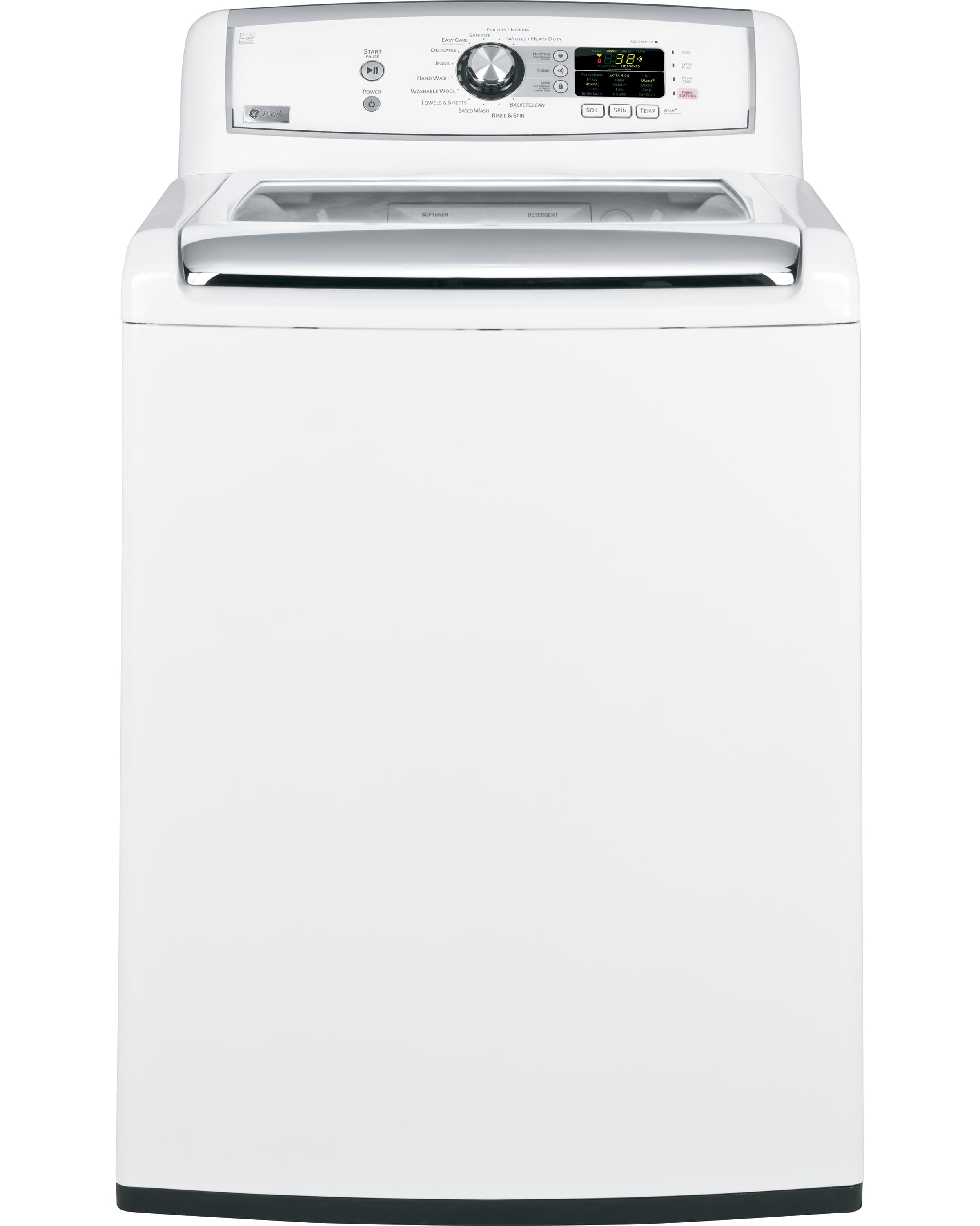 Harmony 4.5 DOE cu. ft. stainless steel capacity washer