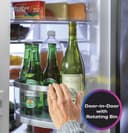 27.9 Cu. Ft. Smart Fingerprint Resistant 4-Door French-Door Refrigerator with Door In Door view 5