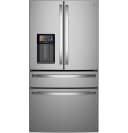 27.9 Cu. Ft. Smart 4-Door French-Door Refrigerator with Kitchen Assistant view 2