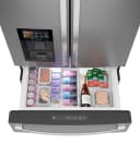 27.9 Cu. Ft. Smart 4-Door French-Door Refrigerator with Kitchen Assistant view 8