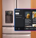 27.9 Cu. Ft. Smart 4-Door French-Door Refrigerator with Kitchen Assistant view 27