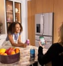 27.9 Cu. Ft. Smart 4-Door French-Door Refrigerator with Kitchen Assistant view 43