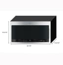 2.1 Cu. Ft. Over-the-Range Sensor Microwave Oven view 5