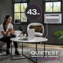 8,000 BTU Inverter Smart Ultra Quiet Window Air Conditioner for Medium Rooms up to 350 sq. ft. view 3