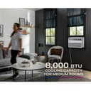 8,000 BTU Inverter Smart Ultra Quiet Window Air Conditioner for Medium Rooms up to 350 sq. ft. view 6