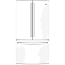 Series 23.1 Cu. Ft. Counter-Depth French-Door Refrigerator view 15