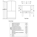Series 23.1 Cu. Ft. Counter-Depth French-Door Refrigerator view 16