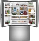 Ge Profile™ Energy Star® 23.1 Cu. Ft. Counter-depth Fingerprint Resistant French-door Refrigerator view 12