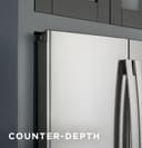 Ge Profile™ Energy Star® 23.1 Cu. Ft. Counter-depth Fingerprint Resistant French-door Refrigerator view 7