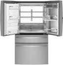22.4 Cu. Ft. Smart Counter-Depth Fingerprint Resistant 4-Door French-Door Refrigerator with Door In Door view 24