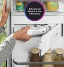 22.4 Cu. Ft. Smart Counter-Depth Fingerprint Resistant 4-Door French-Door Refrigerator with Door In Door view 12