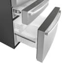 22.4 Cu. Ft. Smart Counter-Depth 4-Door French-Door Refrigerator with Kitchen Assistant view 11