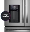 22.4 Cu. Ft. Smart Counter-Depth 4-Door French-Door Refrigerator with Kitchen Assistant view 32