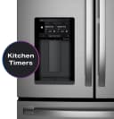 22.4 Cu. Ft. Smart Counter-Depth 4-Door French-Door Refrigerator with Kitchen Assistant view 34